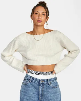 Women's Raw Sweater