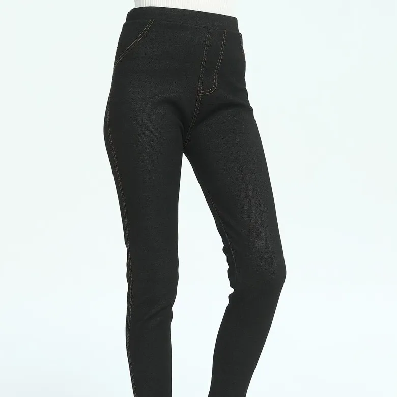 Women's Winter Casual Skinny Denim Warm Leggings